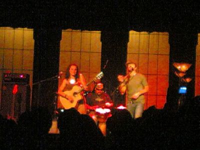 Hayley Sales, Jason Mraz and Toca Rivera - The Tivoli
