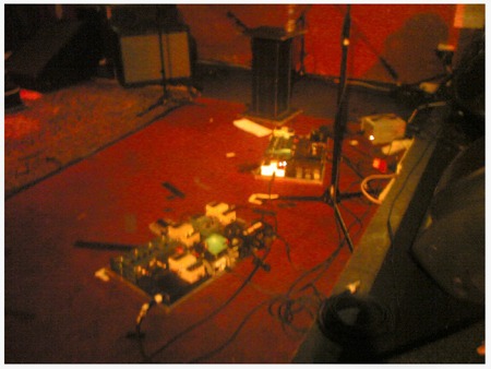 Howie's many pedals...