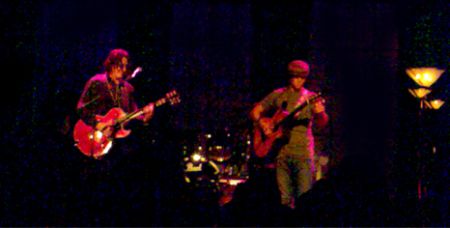 Gregory Page and Jason Mraz at the Tivoli
